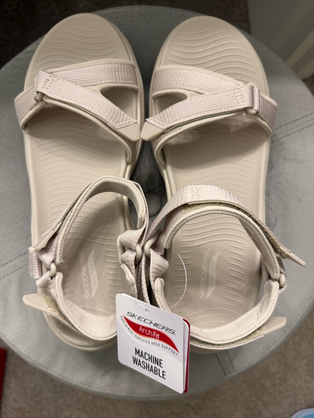 NWT Skechers GoWalk Sandals Size 9